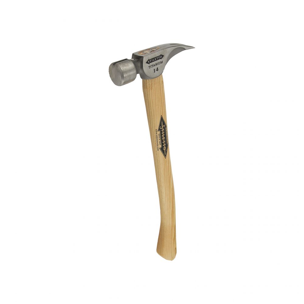 Titanhammer m. Hickorystiel Stiletto Ti14SC-H18, 457 mm lang, glatt - 1 Stück